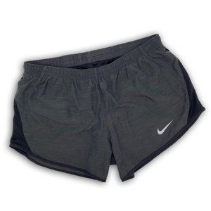 Nike Women's 10k Gray + Black Running Shorts